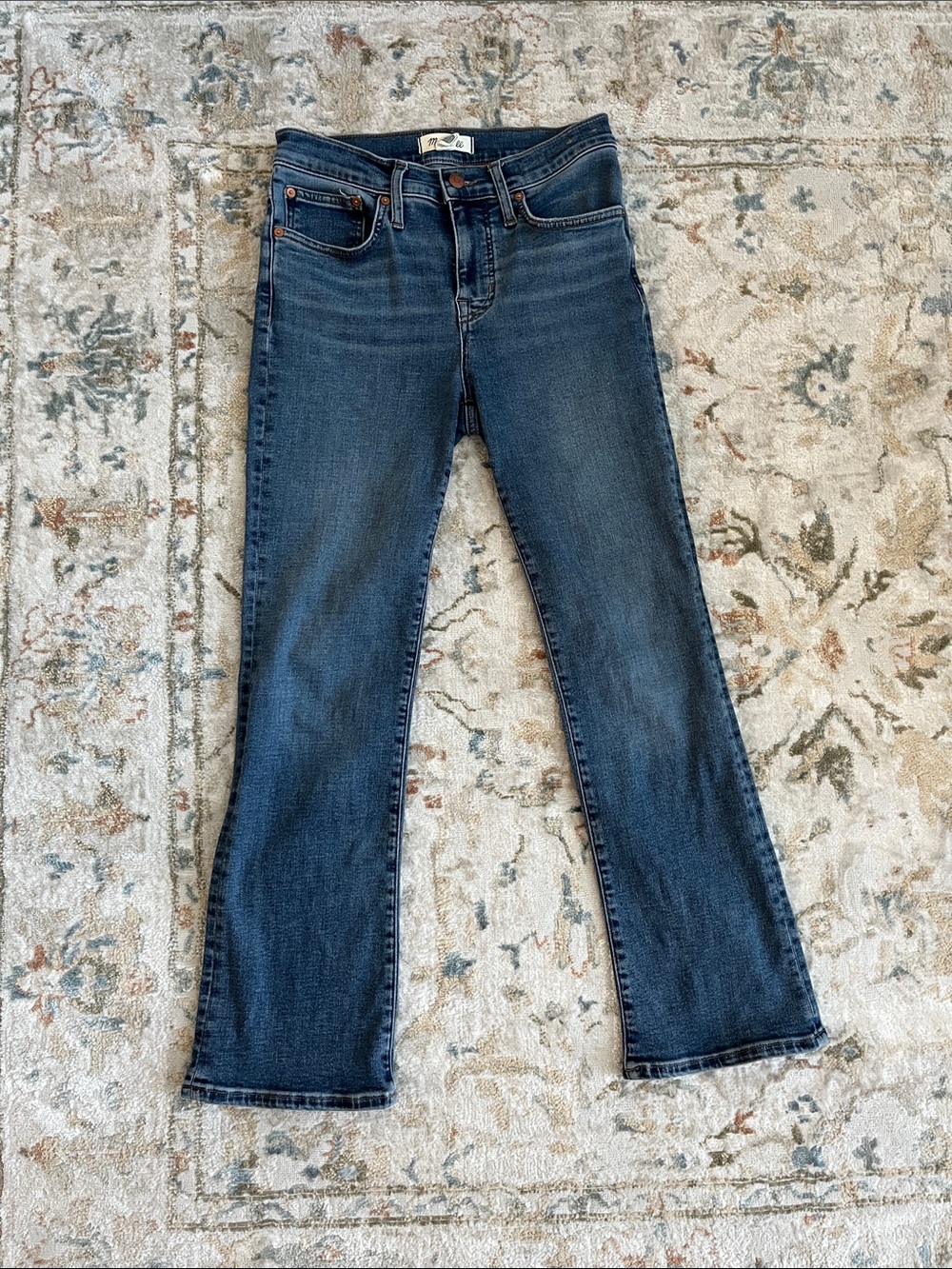 Madewell Dark Wash Flare Jeans